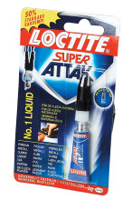 Snabblim Super Attak Liquid 3 g Loctite